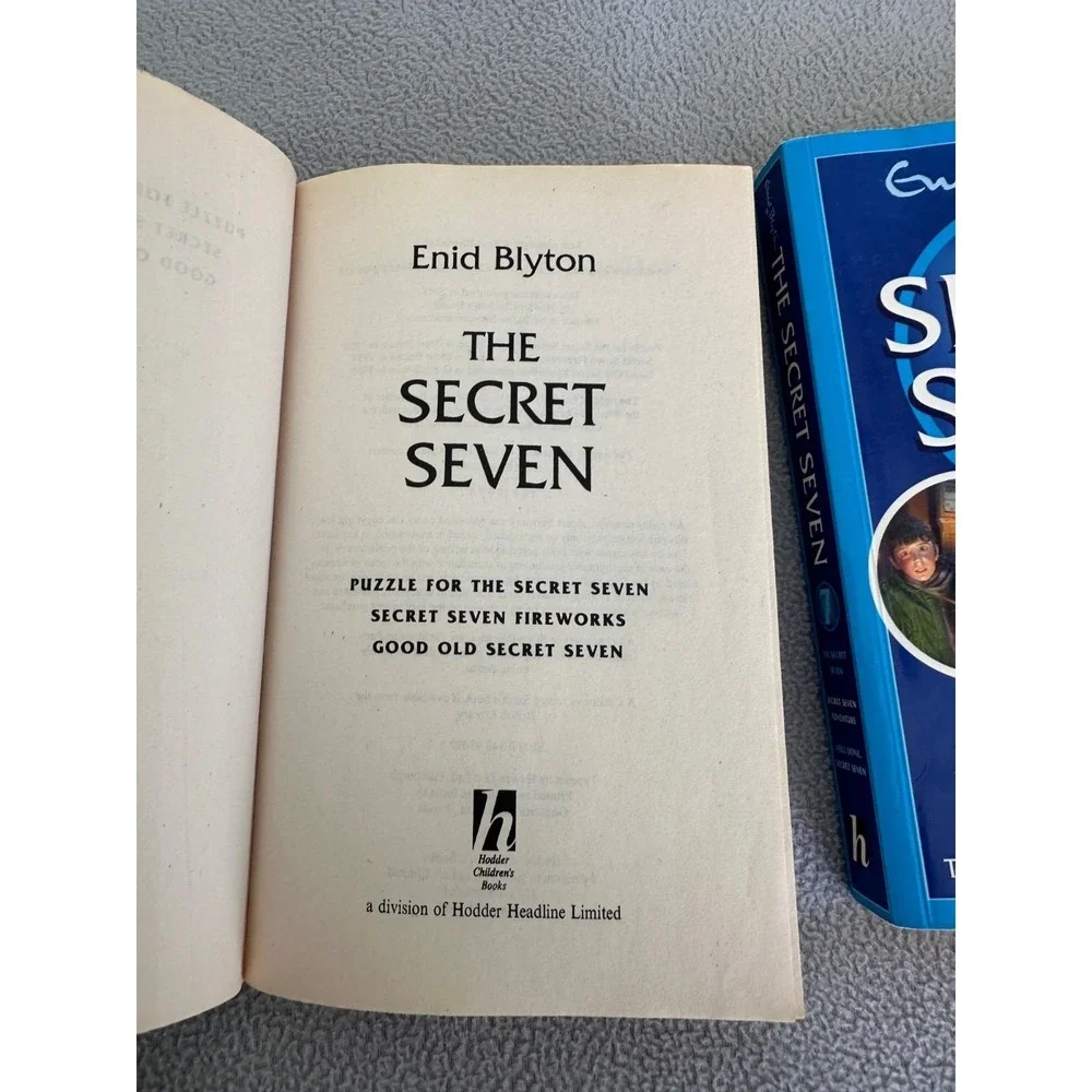 Secret Seven Adventure Books Lot of 2 Paperback Enid Blyton